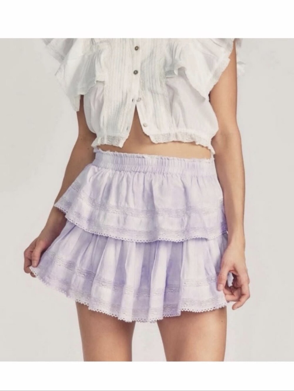 Loveshackfancy Ruffle Skirt